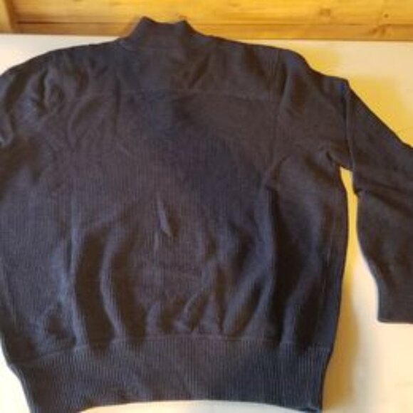 Two Eddie Bauer Men's Sweaters, 1x wool new with tags (sold together) - Picture 6 of 9
